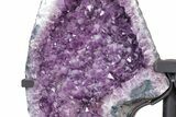 Purple Amethyst Wings on Metal Stand - Large Points #209257-10